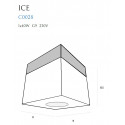 Lubinis šviestuvas ICE MINI PL - 3 - 74,42 €