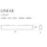 Lubinis šviestuvas LINEAR WHITE 18W 4000K - 6 - 75,12 €