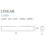 Lubinis šviestuvas LINEAR BLACK 18W 4000K - 3 - 75,12 €