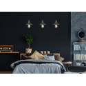 Pakabinamas šviestuvas HAGA žalvario su juoda - 2 - 78,60 €
