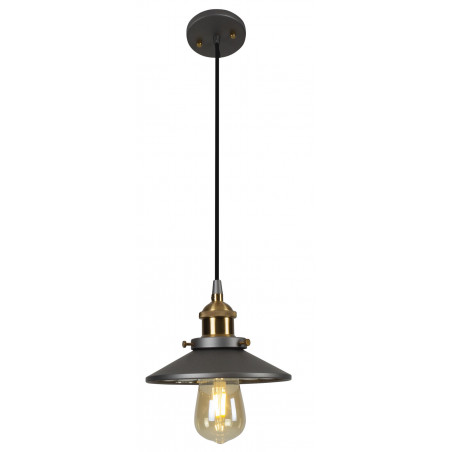 Pakabinamas šviestuvas HAGA žalvario su juoda - 1 - 78,60 €