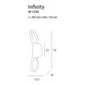 Sieninis šviestuvas INFINITY - 4 - 95,81 €