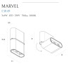 Lubinis šviestuvas MARVEL baltas - 4 - 96,51 €