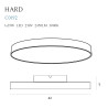 Lubinis šviestuvas HARD - 3 - 113,95 €