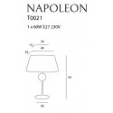 Stalinė lempa NAPOLEON - 3 - 113,95 €