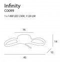 Plafonas INFINITY - 3 - 132,08 €