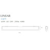 Lubinis šviestuvas LINEAR BLACK 36W 4000K - 4 - 135,11 €