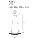 Pakabinamas šviestuvas KARO 40 cm - 3 - 160,46 €
