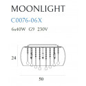 Plafonas MOONLIGHT - 2 - 249,30 €