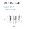 Plafonas MOONLIGHT - 2 - 249,30 €