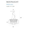 Pakabinamas šviestuvas MOONLIGHT didelis - 4 - 255,35 €