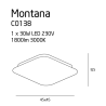 Plafonas MONTANA 30W - 2 - 267,43 €