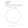 Apšviestas veidrodis Ø 80 cm, IP44, DIM - 6 - 388,13 €