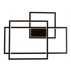 Sieninis šviestuvas LED GEOMETRIC juodas - 1 - 600,68 €