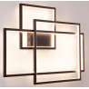 Sieninis šviestuvas LED GEOMETRIC juodas, DIM - 3 - 659,28 €