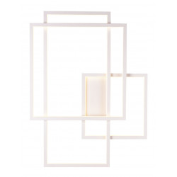 Sieninis šviestuvas LED GEOMETRIC baltas, DIM - 1 - 659,28 €