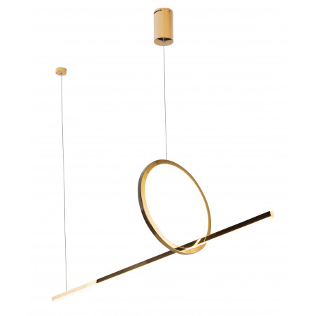 Pakabinamas šviestuvas LOZANNA 18W auksinė - 1 - 688,36 €