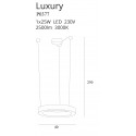 Pakabinamas šviestuvas LUXURY 40 CM auksinė - 4 - 737,19 €