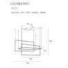 Pakabinamas šviestuvas GEOMETRIC juodas - 4 - 1 111,13 €
