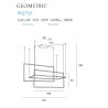 Pakabinamas šviestuvas GEOMETRIC juodas, DIM - 5 - 1 159,97 €
