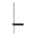 Sieninis šviestuvas SABRE 61 cm juodas IP23 - 2 - 99,99 €