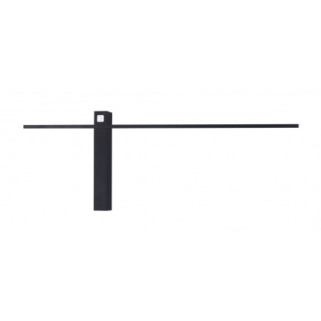 Sieninis šviestuvas SABRE 61 cm juodas IP23 - 1 - 99,99 €
