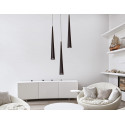 Pakabinamas šviestuvas SLIM juodas 100 - 2 - 130,46 €