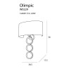 Sieninis šviestuvas OLIMPIC - 2 - 153,02 €