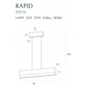 Pakabinamas šviestuvas RAPID - 4 - 208,60 €