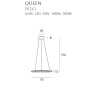 Pakabinamas šviestuvas QUEEN I COPPER - 2 - 278,83 €