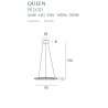 Pakabinamas šviestuvas QUEEN I COPPER, DIM - 2 - 278,83 €