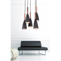 Pakabinamas šviestuvas SOFT 5 juodas - 2 - 346,50 €