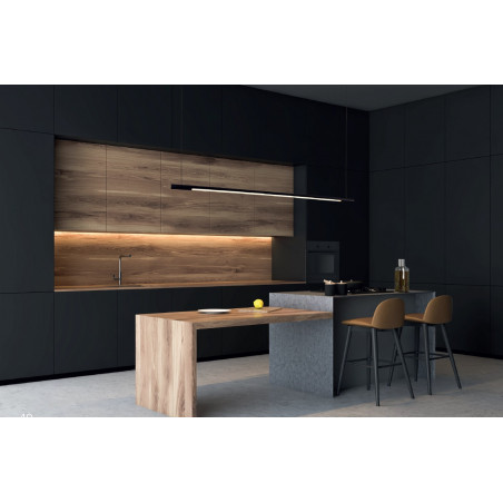 Pakabinamas šviestuvas ORGANIC HORIZON 150CM juodas - 3 - 363,71 €