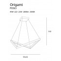 Pakabinamas šviestuvas mažas ORIGAMI - 3 - 363,71 €