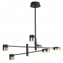 Pakabinamas šviestuvas PUMA LED 6x 7W BK/GD - 1 - 371,85 €