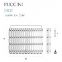 Plafonas PUCCINI 40cm - 4 - 459,52 €