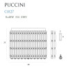 Plafonas PUCCINI 40cm - 4 - 459,52 €