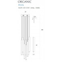 Pakabinamas šviestuvas ORGANIC 10x CHROM mažas - 4 - 660,67 €