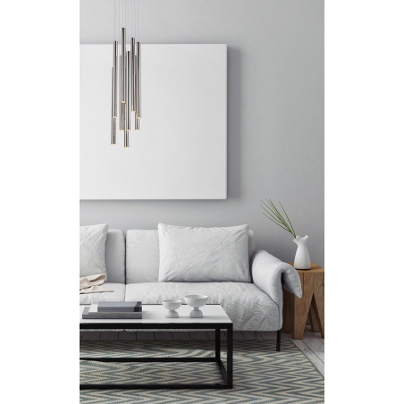 Pakabinamas šviestuvas ORGANIC 10x CHROM mažas, DIM - 3 - 660,67 €