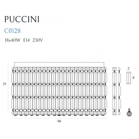 Plafonas PUCCINI 60cm - 4 - 823,47 €