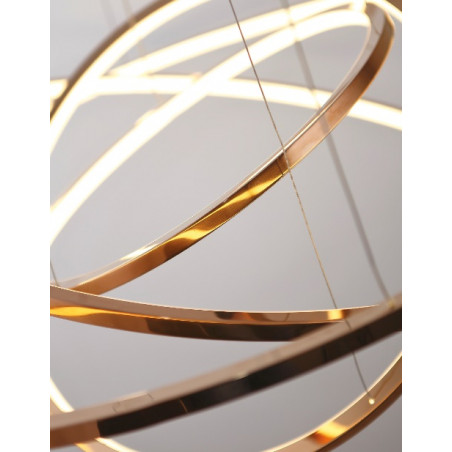 Pakabinamas šviestuvas QUEEN IV COPPER, DIM - 6 - 1 391,81 €