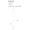 Pakabinamas šviestuvas VIGO I CHROM - 4 - 109,76 €