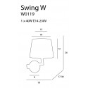 Sieninis šviestuvas SWING - 5 - 132,33 €