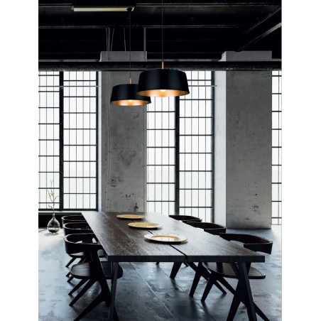 Pakabinamas šviestuvas TALLIN juodas - 2 - 139,30 €