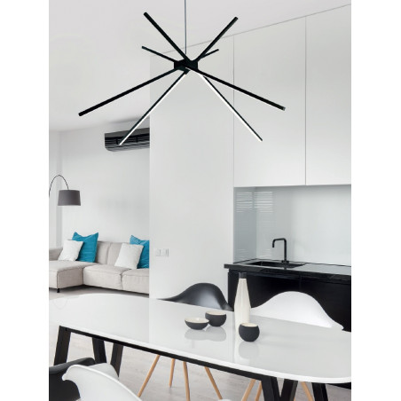 Pakabinamas šviestuvas SPIDER BLACK - 2 - 363,71 €
