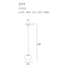 Pakabinamas šviestuvas ZOE 1x1,5W - 3 - 122,79 €