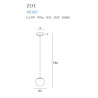 Pakabinamas šviestuvas ZOE 1x1,5W auksinis - 3 - 122,79 €