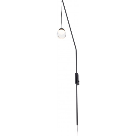 Sieninis šviestuvas ZOOM juodas, 3W LED - 1 - 180,00 €