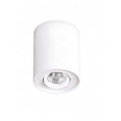 Lubinis šviestuvas BASIC ROUND baltas - 1 - 21,62 €