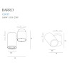 Lubinis šviestuvas BARRO I juodas - 3 - 41,62 €